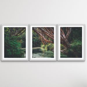 Eli Creek | Three Piece Australian Landscape - Fraser Island Queensland | Art Print or Canvas Print 