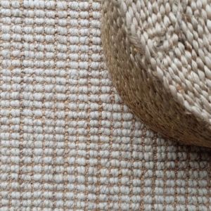 Ellora Natural Rug | Jute and Wool