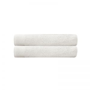 Elvire Bath Towel 2 Pack Ivory