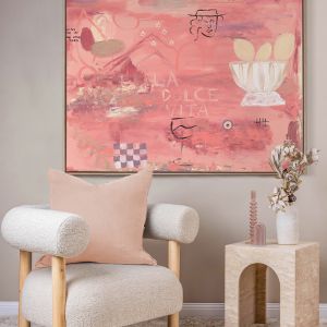 Embodiment Pink | Canvas Print