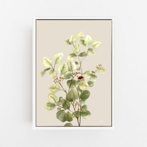 Eucalyptus Native Living Art 3 in Ivory Wall Art Print | by Pick a Pear | Canvas