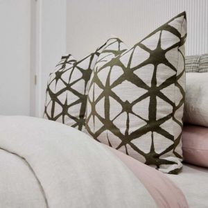 European Cushion Cover | Pillow Case | Textured Kyoko Garden | By Martini Furniture