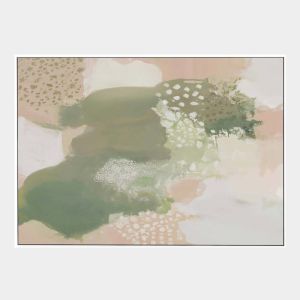 Evie Abstract | Framed Canvas Print