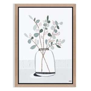 Eye of Eucalyptus | Ani Ipradjian | Mini Framed Canvas by Artist Lane