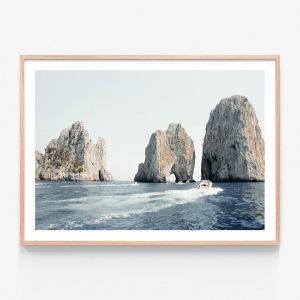 Faraglioni Rocks | Framed Print | 41 Orchard