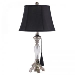 Felicienne Bedside Lamp | Black Shade | by Dasch Design