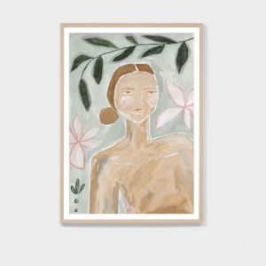 Feminine Muse Haze 1 | Framed Art Print