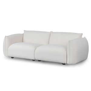 Ferrell 3 Seater Sofa | White Wash Boucle