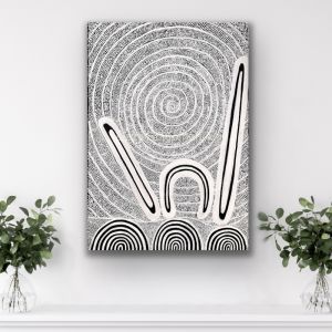 Finding my Place | Unframed Canvas or Art Print by Lizzy Stageman