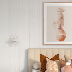 Flawless Female Peach II | Framed Art Print
