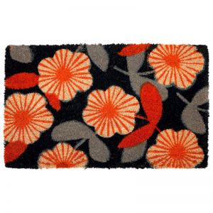 Floral | PVC Backed Doormat | Fab Habitat