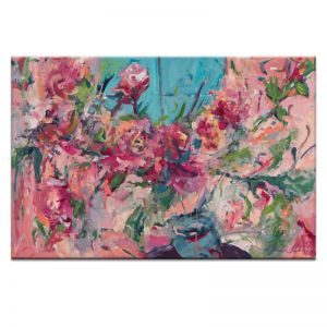 Flowers on the Windowsill | Amira Rahim | Canvas or Print by Artist Lane