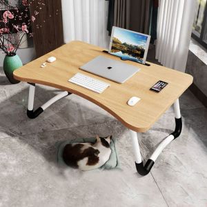 Foldable Study Desk | Walnut