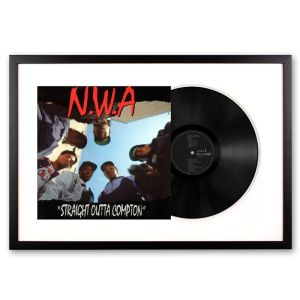 Framed N.W.A. Straight Outta Compton | Vinyl Album Art