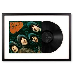 Framed The Beatles Rubber Soul | Vinyl Album Art