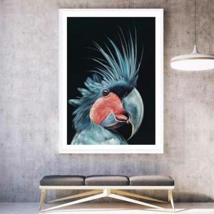 Frankie The Palm Cockatoo Premium Art Print (Various Sizes)