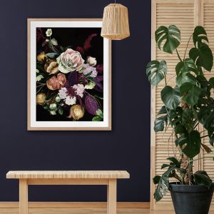 Fruit and Flowers | Framed Art Print