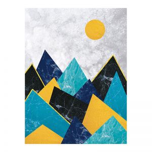 Full Morning Peaks | Framed Art Print on Acrylic