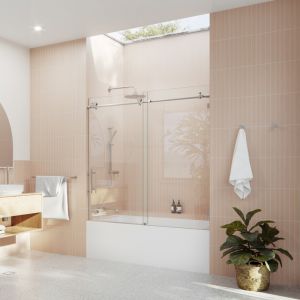 FUTURE GLASS | Over Bath Sliding Shower Screens