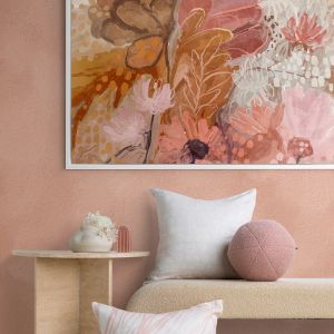 Garden Reverie Pink | Canvas Print