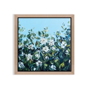 Garden Walk | Angela Hawkey | Mini Framed Canvas by Artist Lane