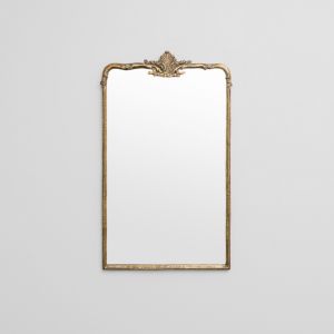 Germaine Mirror | Antique Brass