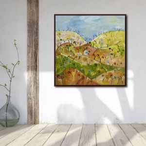 Gisborne I Framed Canvas Print by Michael Wolfe