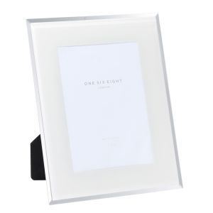 7 x 5 Glass Photo Frame | Off White | One Six Eight London