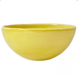Globe Bowl | Chartreuse | By Batch Ceramics