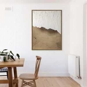Golden Sands | Framed Canvas Art Print