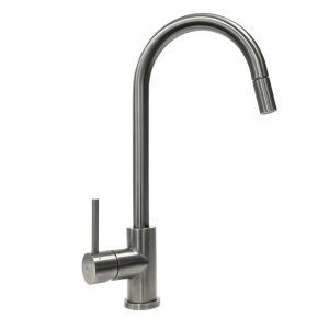 Gooseneck Mixer Tap With Pull-Out Nozzle