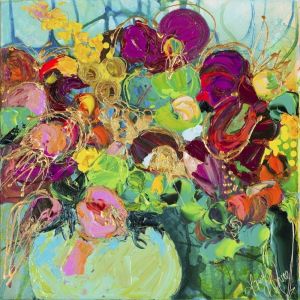 Grandiflora II | Canvas Print by Kerry Bruce