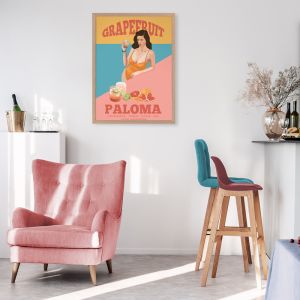 Grapefruit Paloma | Poster