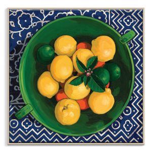 Green Bowl & Lemons | Julie Lynch | Prints or Canvas by Artist Lane