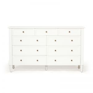 Hamilton Dresser | 9 Drawer | White
