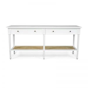 Hamilton Wide Console Table | White | 185cm