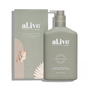 Hand & Body Lotion | Green Pepper & Lotus