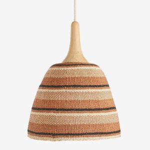 Handwoven Pendant Light by Her Hands | Medium | Nomadic Collection