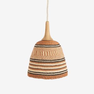 Handwoven Pendant Light by Her Hands | Small | Nomadic Collection