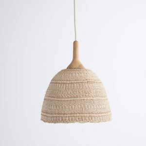 Handwoven Pendant Light | Small | Her Hands - Coastal Collection