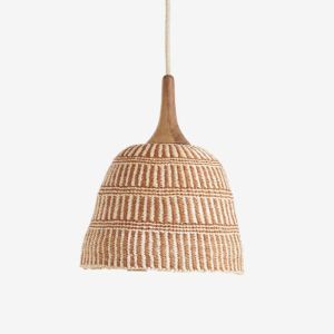 Handwoven Pendant Lights by Her Hands | Small | Caramel Collection