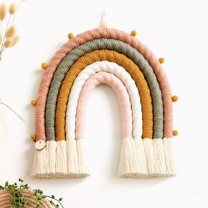 Harmony | Handmade Rope Rainbow Wallhanging