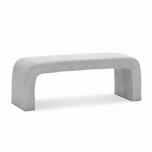 Harper 120cm Arch Bench Seat | Hail Grey