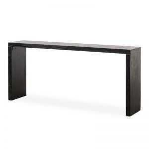 Hegan Wood Console Table - Black