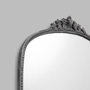 Hepburn Arch Mirror | Antique Black