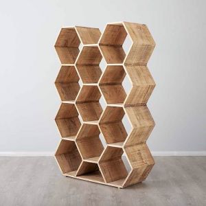 Hex Shelf | Mango Wood