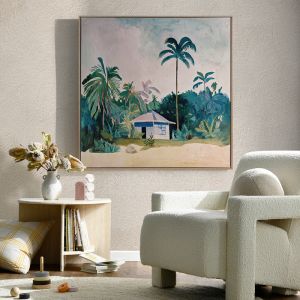 Holiday House I | Canvas Print