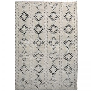 Honeycomb Weave Rug | Cream | by Ground Control