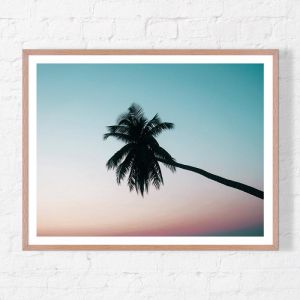 Horizontal Palm | Framed Print | Artefocus