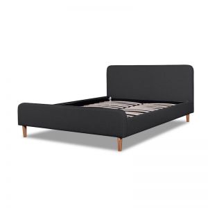 Houston Fabric Bed Frame | Queen | Fossil Grey